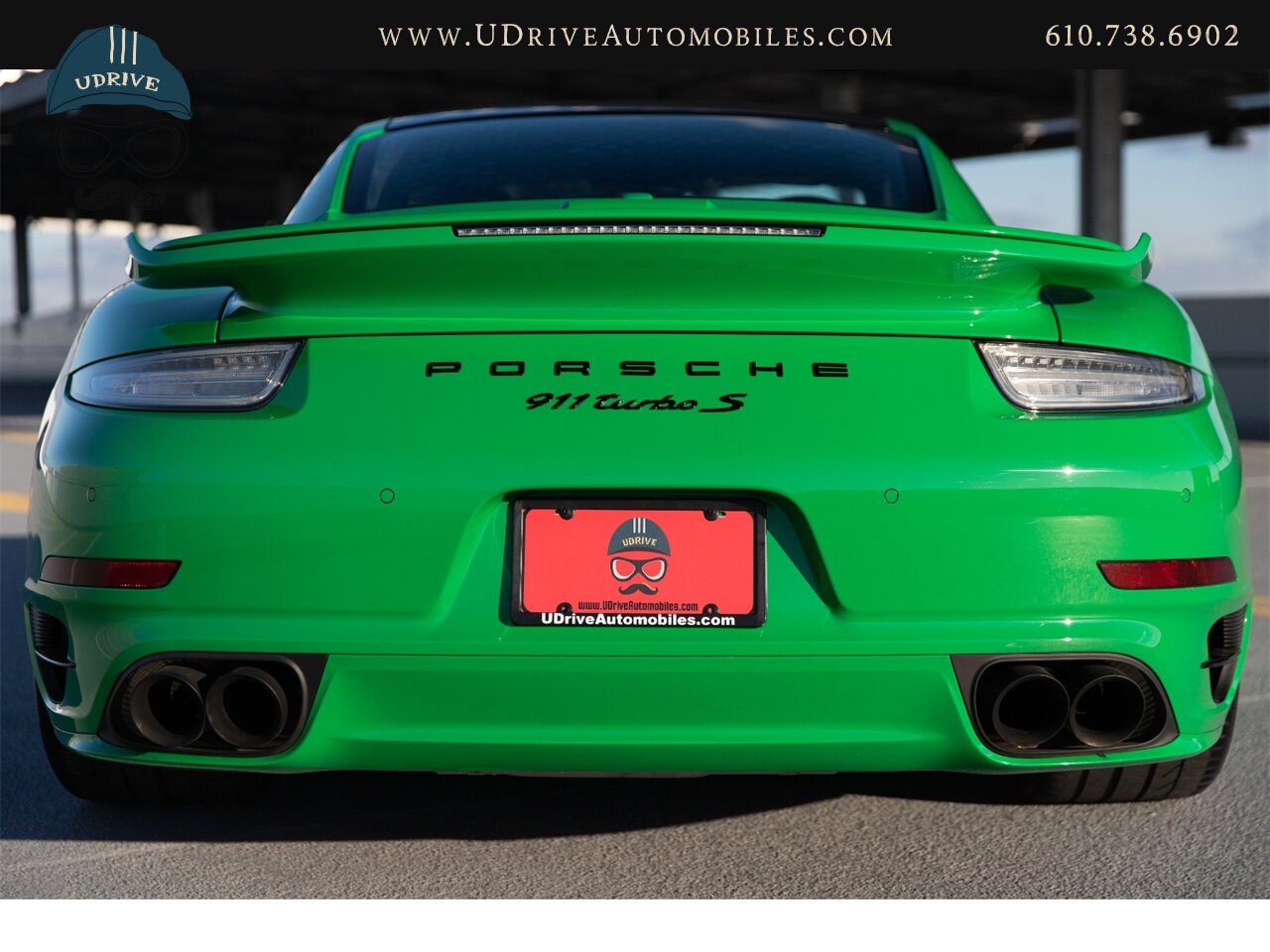 2016 Porsche 911 Turbo S PTS Viper Green Aerokit $203k MSRP  Painted Side Skirts Painted Grilles Wheels in Black - Photo 22 - West Chester, PA 19382