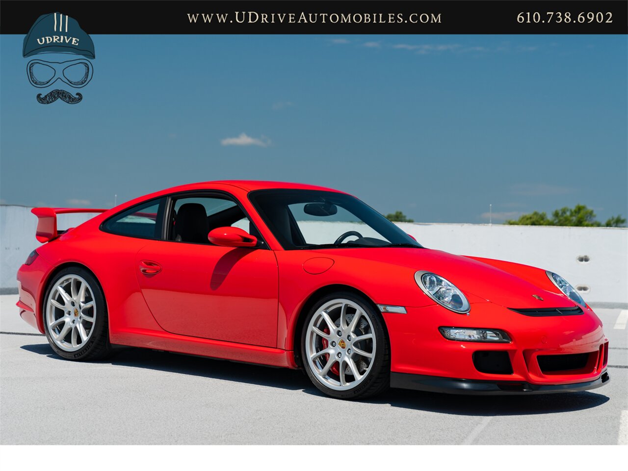 2007 Porsche 911 GT3  997 Guards Red Sports Chrono Red Dials Service History - Photo 17 - West Chester, PA 19382