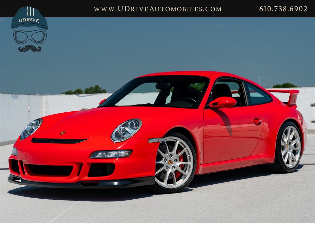 2007 Porsche 911 GT3  997 Guards Red Sports Chrono Red Dials Service History - Photo 1 - West Chester, PA 19382