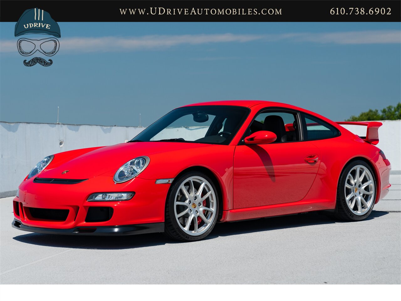 2007 Porsche 911 GT3  997 Guards Red Sports Chrono Red Dials Service History - Photo 12 - West Chester, PA 19382