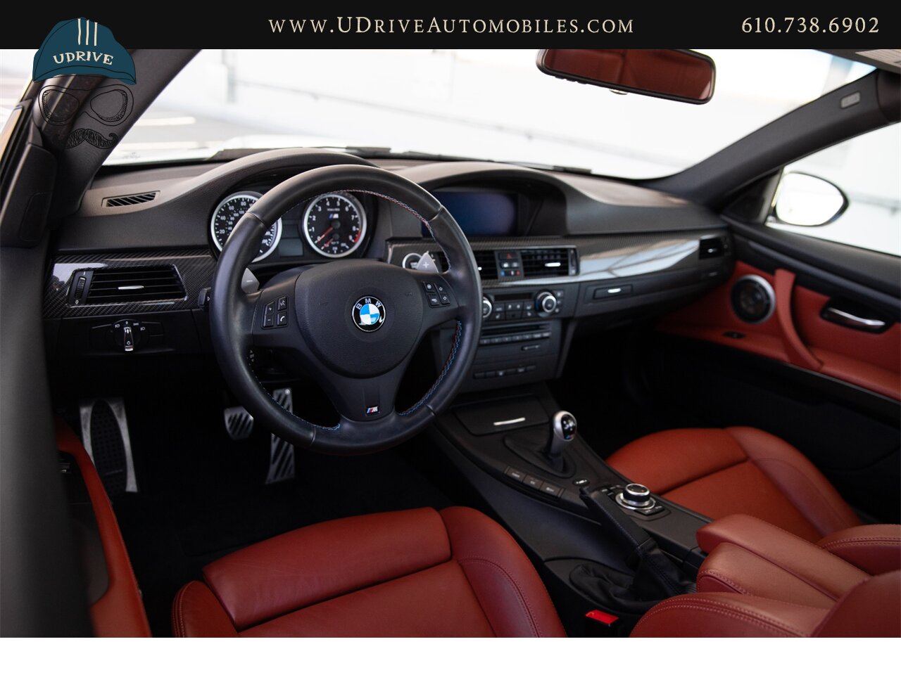 2013 BMW M3 E92 Competition Pkg DCT Alpine White Fox Red Lthr   - Photo 8 - West Chester, PA 19382