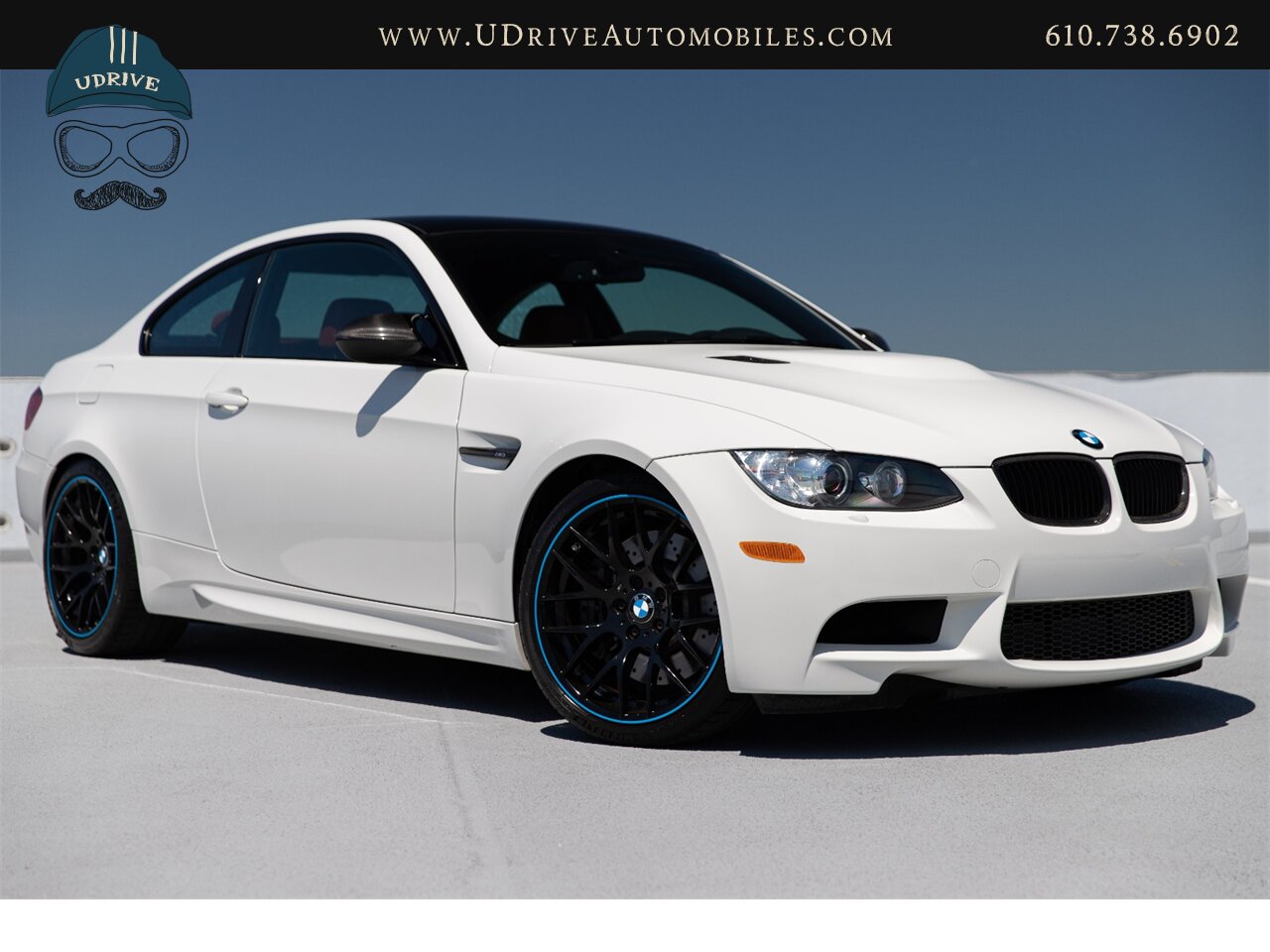 2013 BMW M3 E92 Competition Pkg DCT Alpine White Fox Red Lthr   - Photo 5 - West Chester, PA 19382