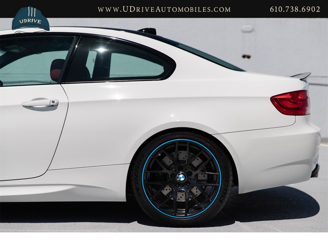 2013 BMW M3 E92 Competition Pkg DCT Alpine White Fox Red Lthr   - Photo 28 - West Chester, PA 19382