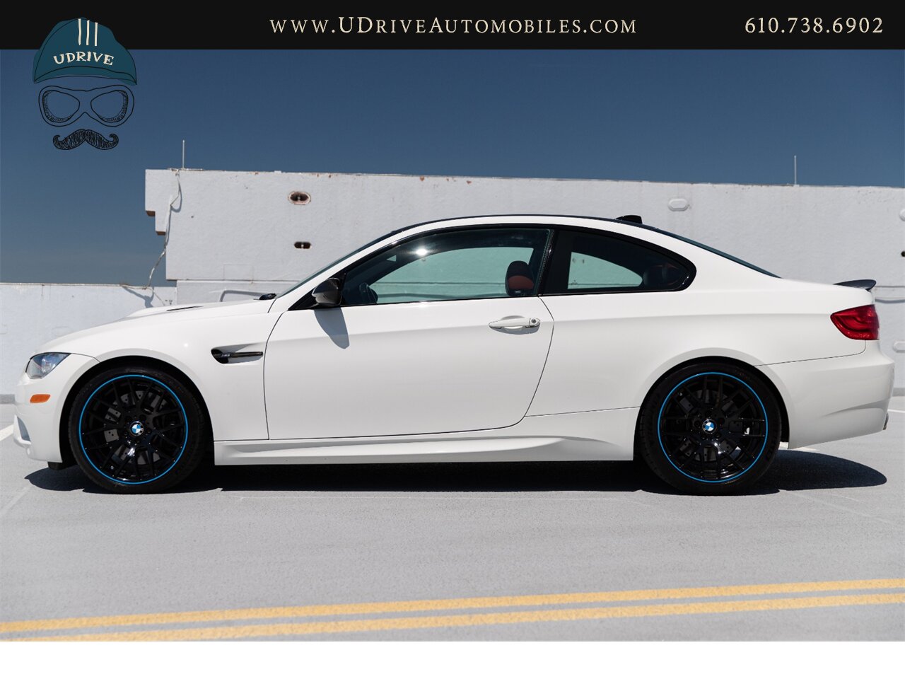 2013 BMW M3 E92 Competition Pkg DCT Alpine White Fox Red Lthr   - Photo 9 - West Chester, PA 19382