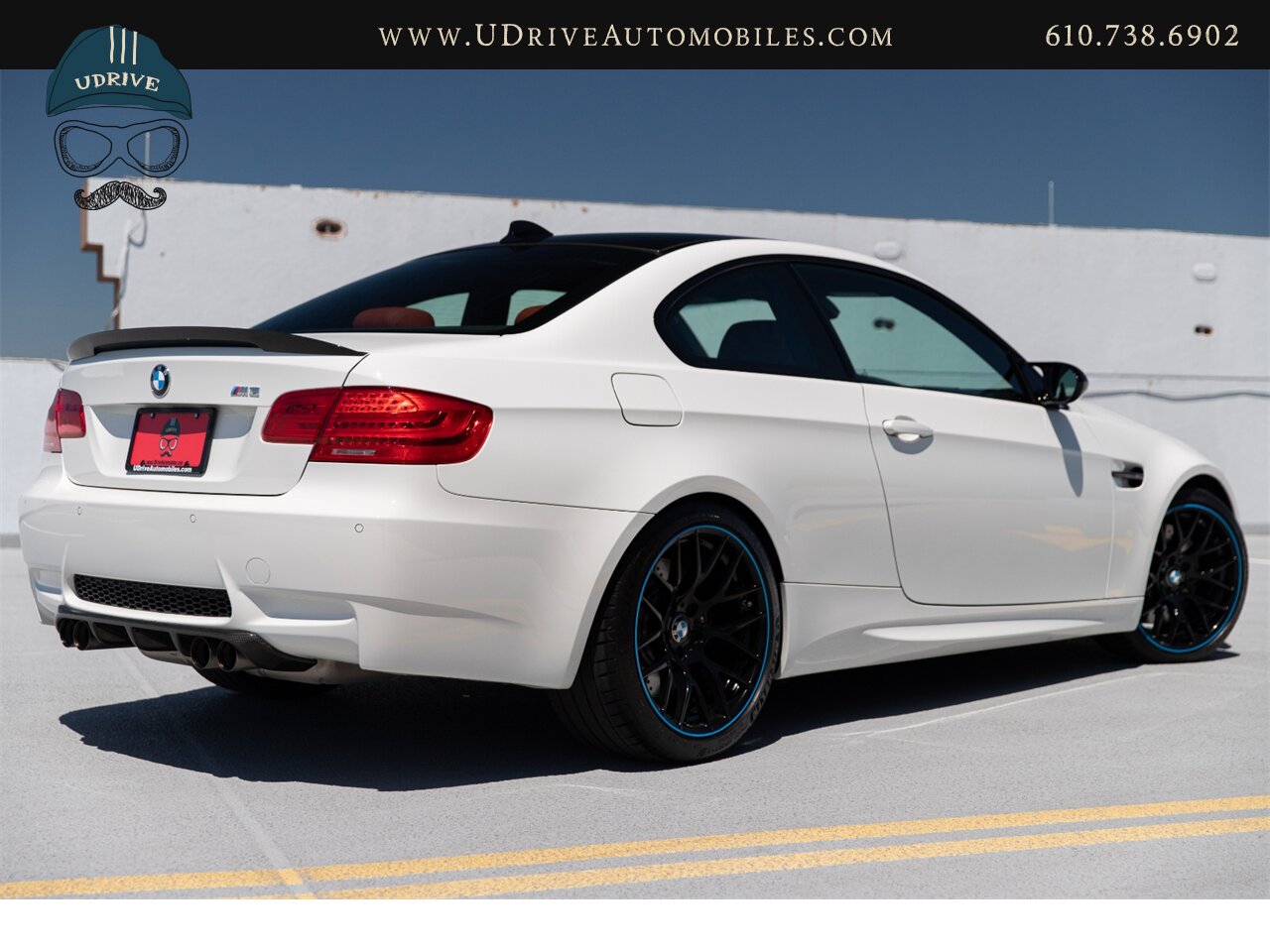 2013 BMW M3 E92 Competition Pkg DCT Alpine White Fox Red Lthr   - Photo 4 - West Chester, PA 19382
