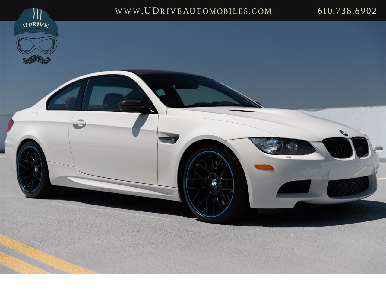 2013 BMW M3 E92 Competition Pkg DCT Alpine White Fox Red Lthr   - Photo 17 - West Chester, PA 19382