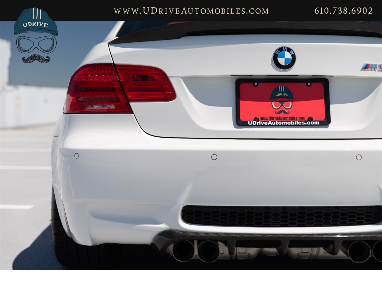 2013 BMW M3 E92 Competition Pkg DCT Alpine White Fox Red Lthr   - Photo 25 - West Chester, PA 19382