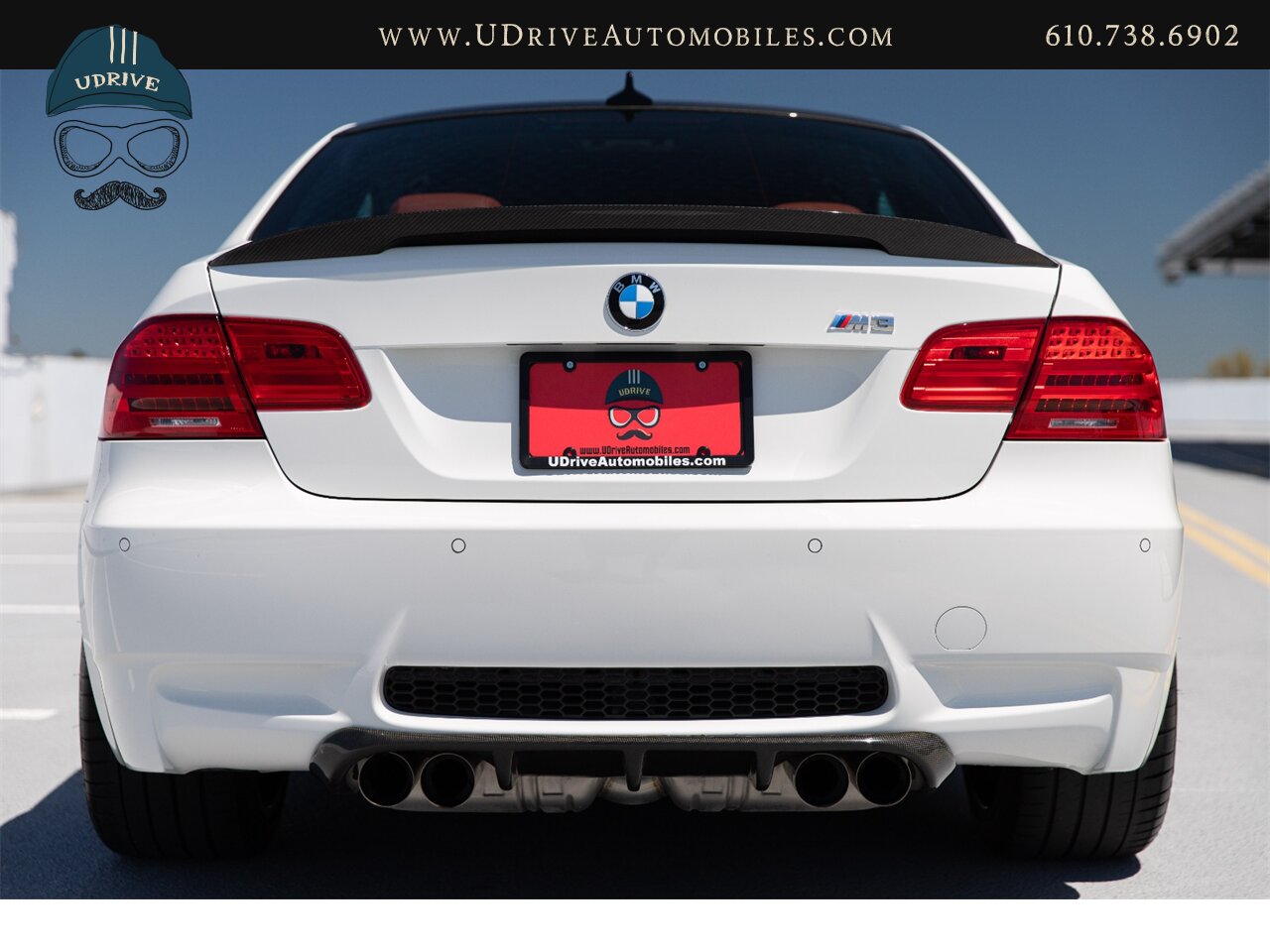 2013 BMW M3 E92 Competition Pkg DCT Alpine White Fox Red Lthr   - Photo 24 - West Chester, PA 19382