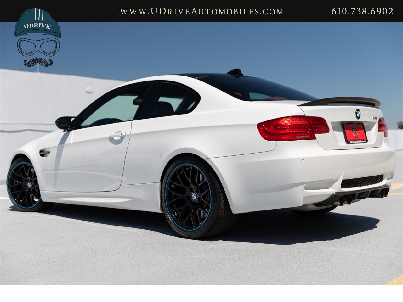 2013 BMW M3 E92 Competition Pkg DCT Alpine White Fox Red Lthr   - Photo 6 - West Chester, PA 19382