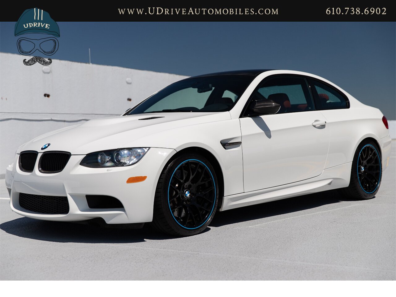 2013 BMW M3 E92 Competition Pkg DCT Alpine White Fox Red Lthr   - Photo 11 - West Chester, PA 19382