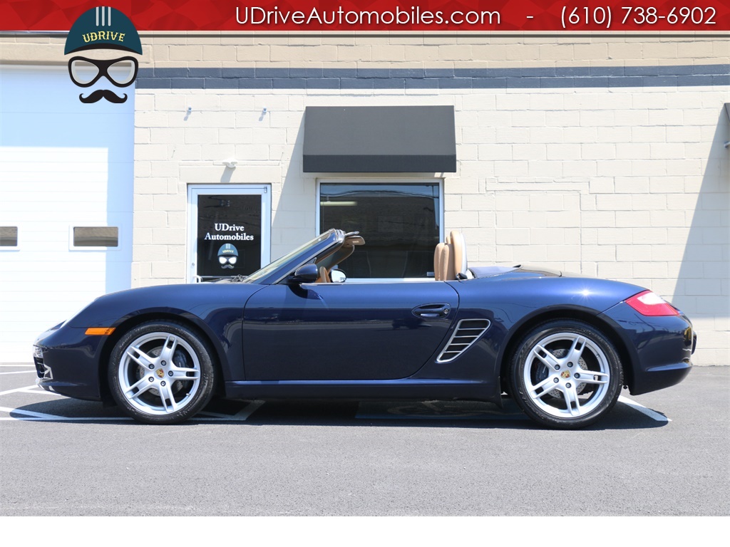 2007 Porsche Boxster 5 Speed Manual 17k MIles Blue Top 18in S Wheels   - Photo 1 - West Chester, PA 19382