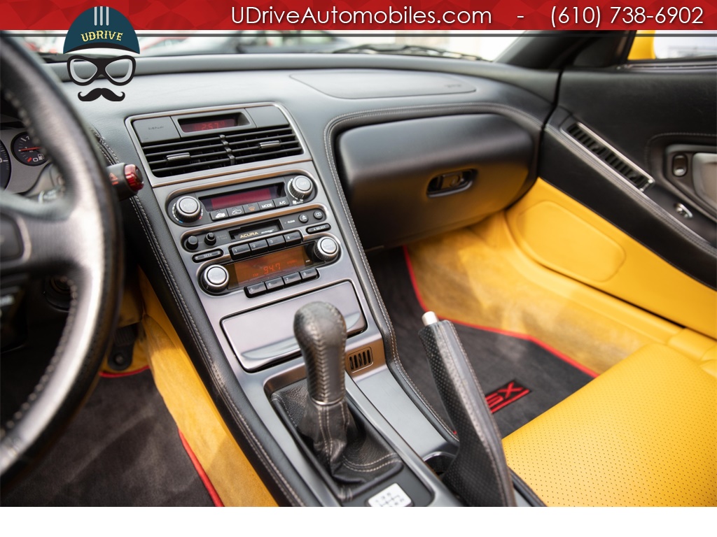 2002 Acura NSX 6 Speed 1 of 14 Spa Yellow over Yellow Leather   - Photo 33 - West Chester, PA 19382