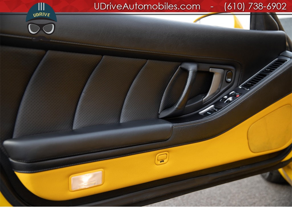 2002 Acura NSX 6 Speed 1 of 14 Spa Yellow over Yellow Leather   - Photo 26 - West Chester, PA 19382