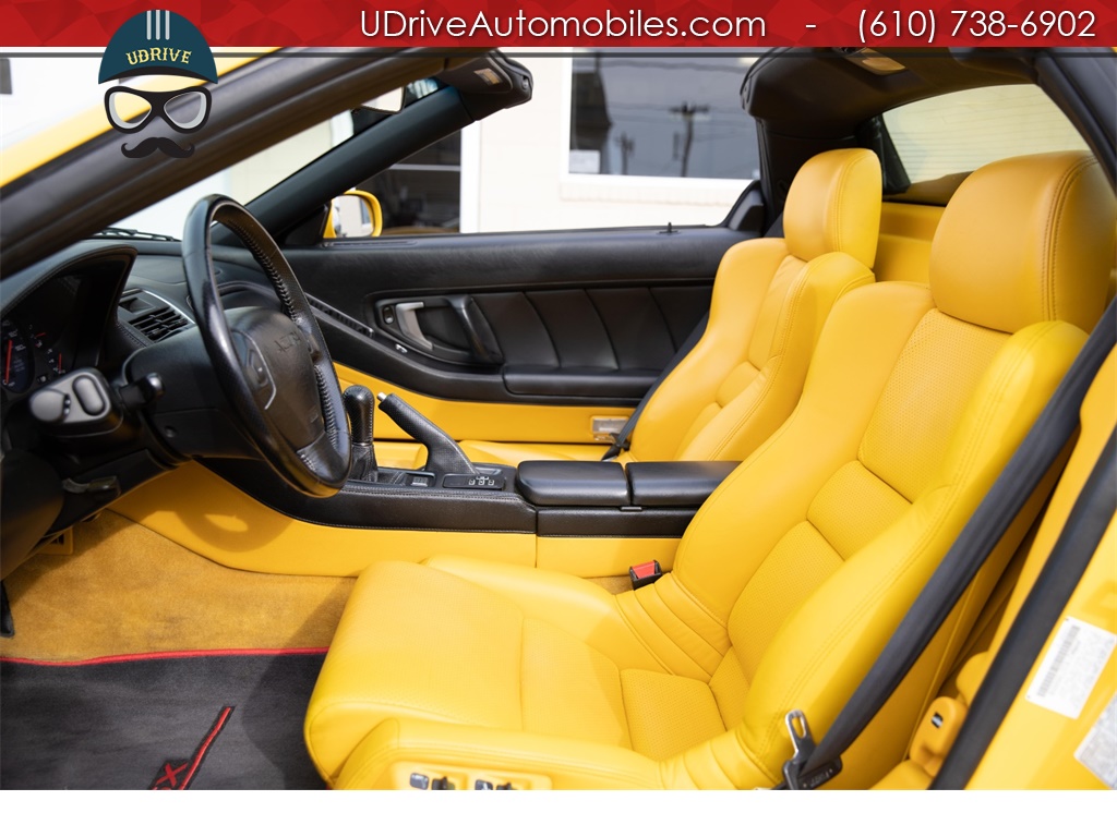 2002 Acura NSX 6 Speed 1 of 14 Spa Yellow over Yellow Leather   - Photo 27 - West Chester, PA 19382
