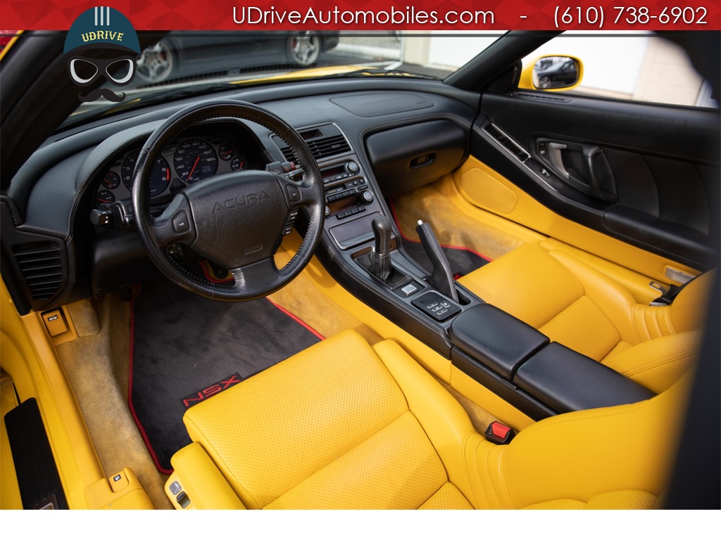 2002 Acura NSX 6 Speed 1 of 14 Spa Yellow over Yellow Leather   - Photo 29 - West Chester, PA 19382