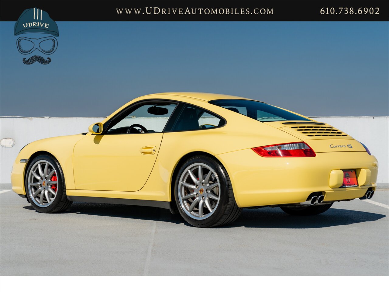 2007 Porsche 911 Carrera 4S 997 C4S Paint To Sample Pastel Yellow  6 Speed Sport Chrono Full Leather Yellow Gauges - Photo 22 - West Chester, PA 19382
