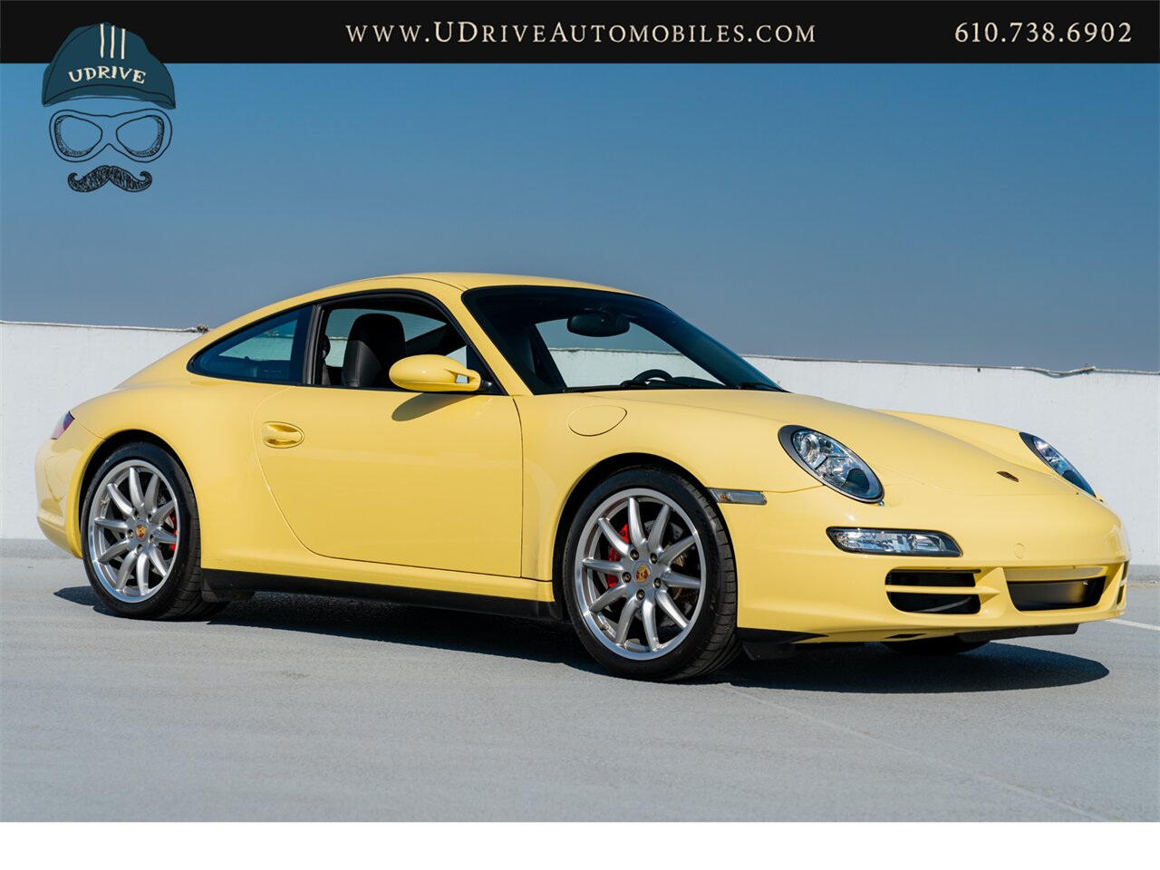 2007 Porsche 911 Carrera 4S 997 C4S Paint To Sample Pastel Yellow  6 Speed Sport Chrono Full Leather Yellow Gauges - Photo 14 - West Chester, PA 19382