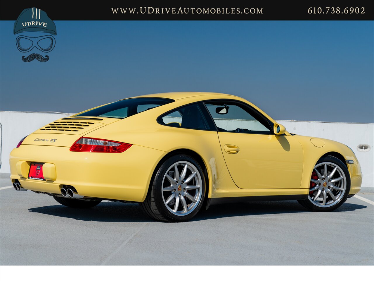 2007 Porsche 911 Carrera 4S 997 C4S Paint To Sample Pastel Yellow  6 Speed Sport Chrono Full Leather Yellow Gauges - Photo 3 - West Chester, PA 19382