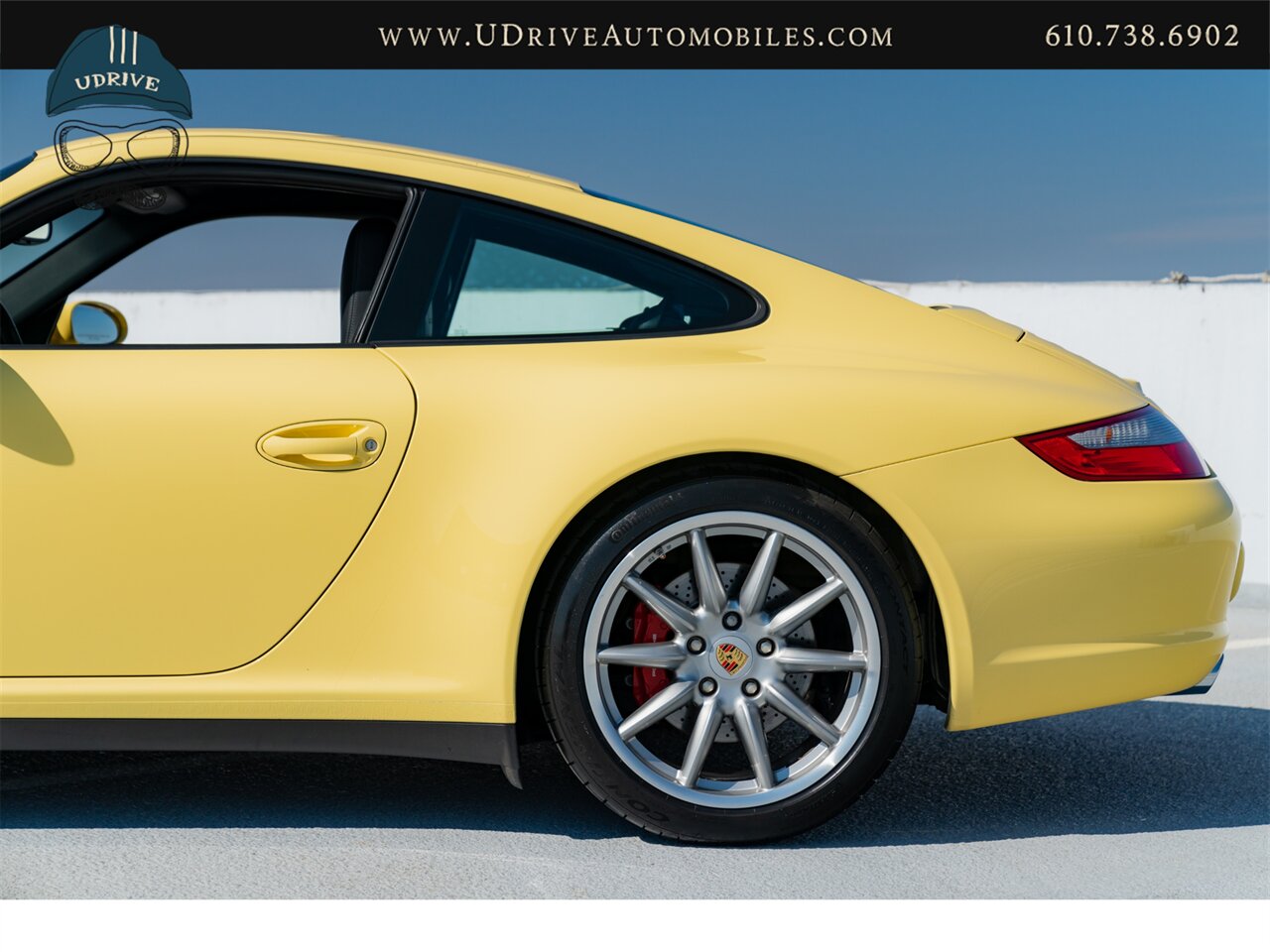 2007 Porsche 911 Carrera 4S 997 C4S Paint To Sample Pastel Yellow  6 Speed Sport Chrono Full Leather Yellow Gauges - Photo 24 - West Chester, PA 19382