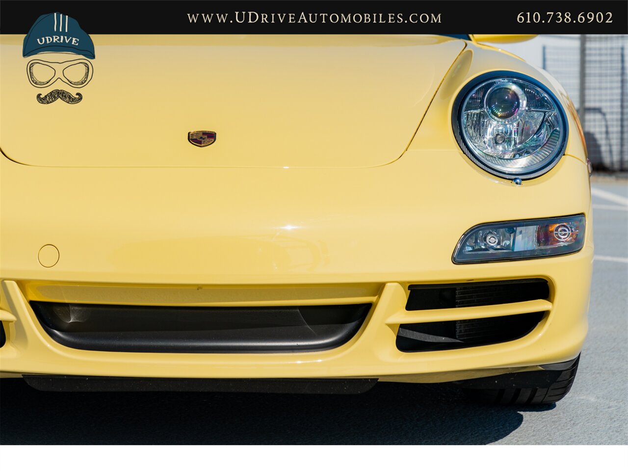 2007 Porsche 911 Carrera 4S 997 C4S Paint To Sample Pastel Yellow  6 Speed Sport Chrono Full Leather Yellow Gauges - Photo 11 - West Chester, PA 19382
