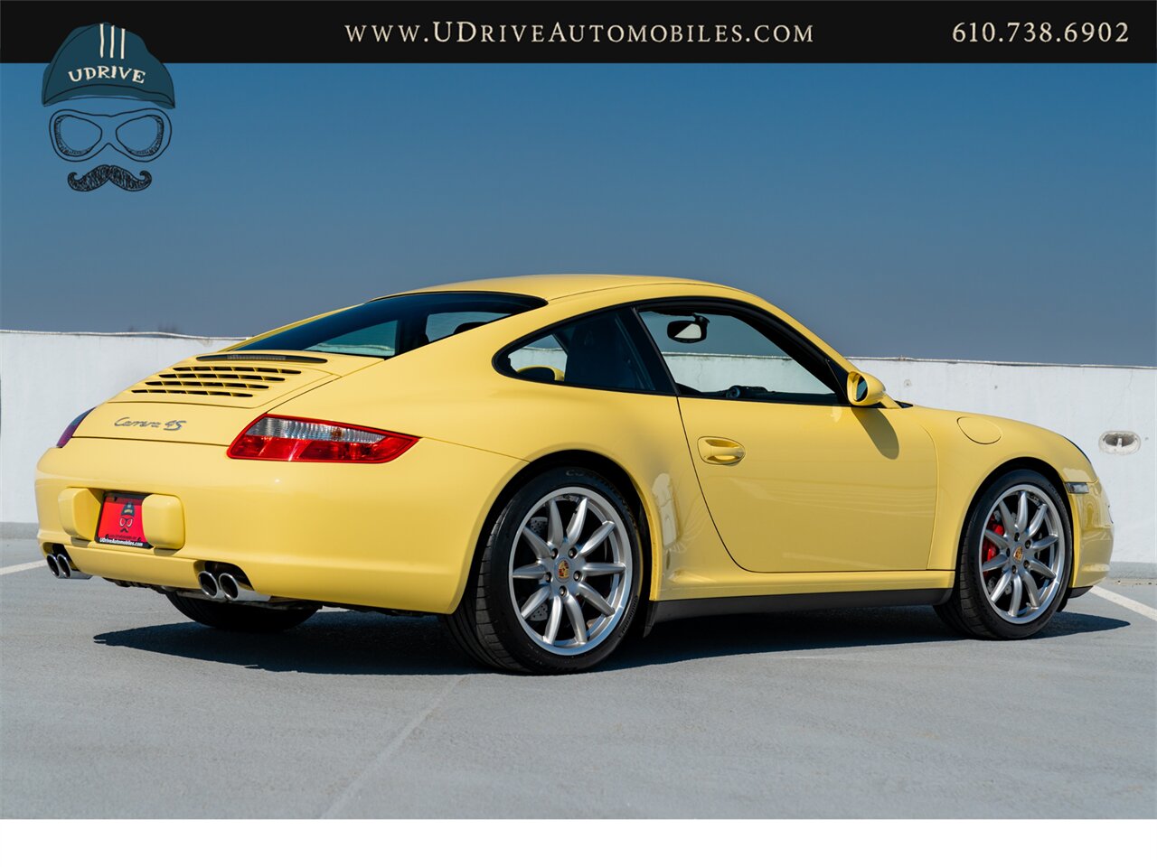 2007 Porsche 911 Carrera 4S 997 C4S Paint To Sample Pastel Yellow  6 Speed Sport Chrono Full Leather Yellow Gauges - Photo 18 - West Chester, PA 19382