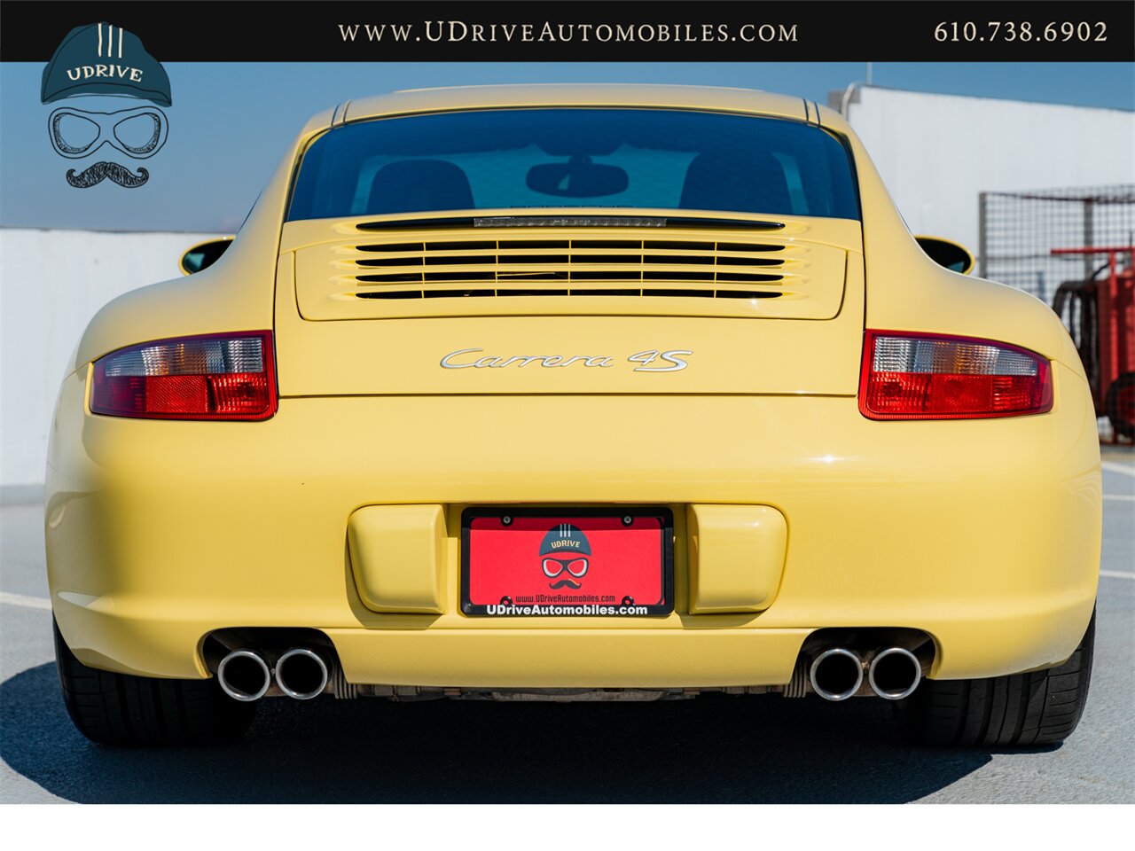 2007 Porsche 911 Carrera 4S 997 C4S Paint To Sample Pastel Yellow  6 Speed Sport Chrono Full Leather Yellow Gauges - Photo 20 - West Chester, PA 19382