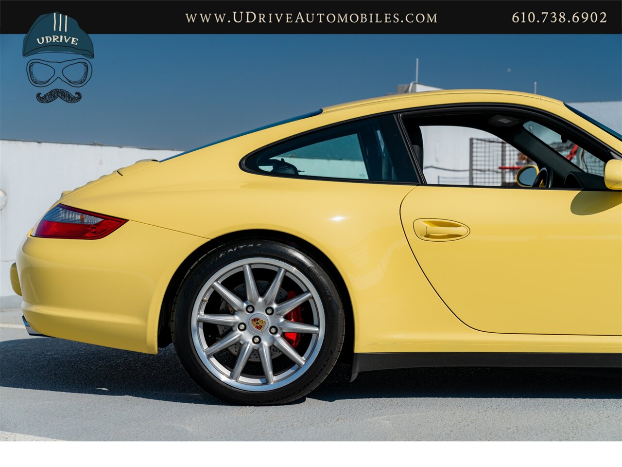 2007 Porsche 911 Carrera 4S 997 C4S Paint To Sample Pastel Yellow  6 Speed Sport Chrono Full Leather Yellow Gauges - Photo 17 - West Chester, PA 19382
