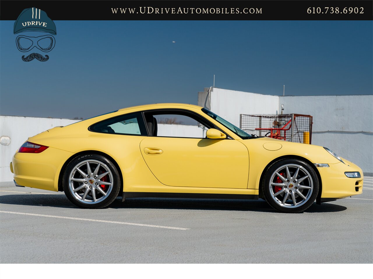 2007 Porsche 911 Carrera 4S 997 C4S Paint To Sample Pastel Yellow  6 Speed Sport Chrono Full Leather Yellow Gauges - Photo 16 - West Chester, PA 19382