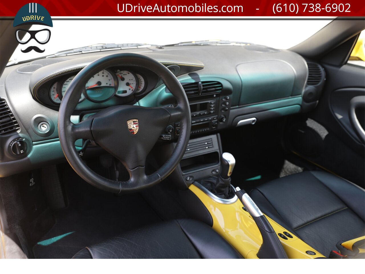 2004 Porsche 911 4S 996 C4S 6Sp Aerokit Sport Sts Yellow Seat Backs  Deviating Yellow Stitching 13k MIles IMS Retrofit - Photo 26 - West Chester, PA 19382