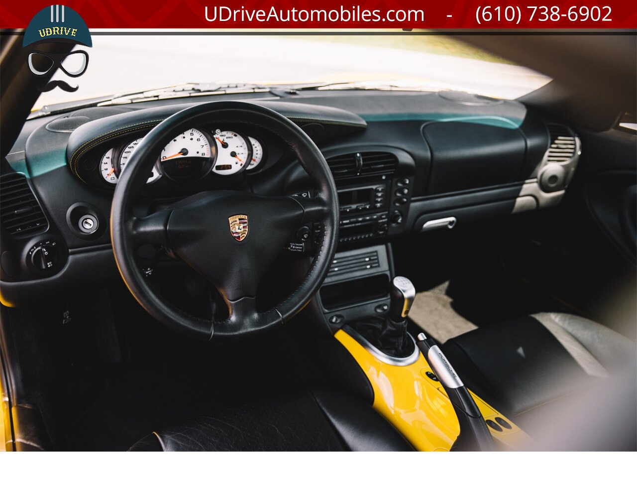 2004 Porsche 911 4S 996 C4S 6Sp Aerokit Sport Sts Yellow Seat Backs  Deviating Yellow Stitching 13k MIles IMS Retrofit - Photo 6 - West Chester, PA 19382