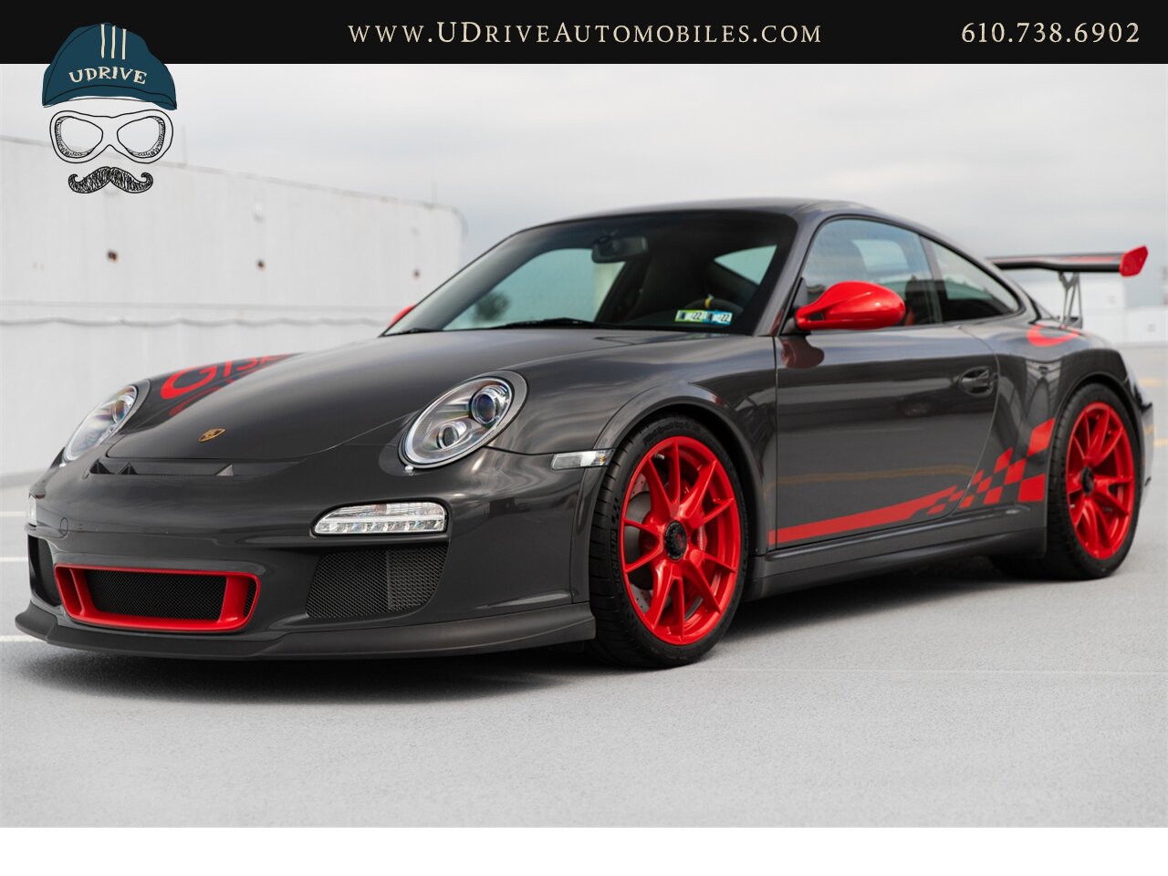 2010 Porsche 911 GT3 RS 1k Miles Dev Red Stitching Throughout  Front Axle Lift Sport Chrono 997.2 - Photo 9 - West Chester, PA 19382