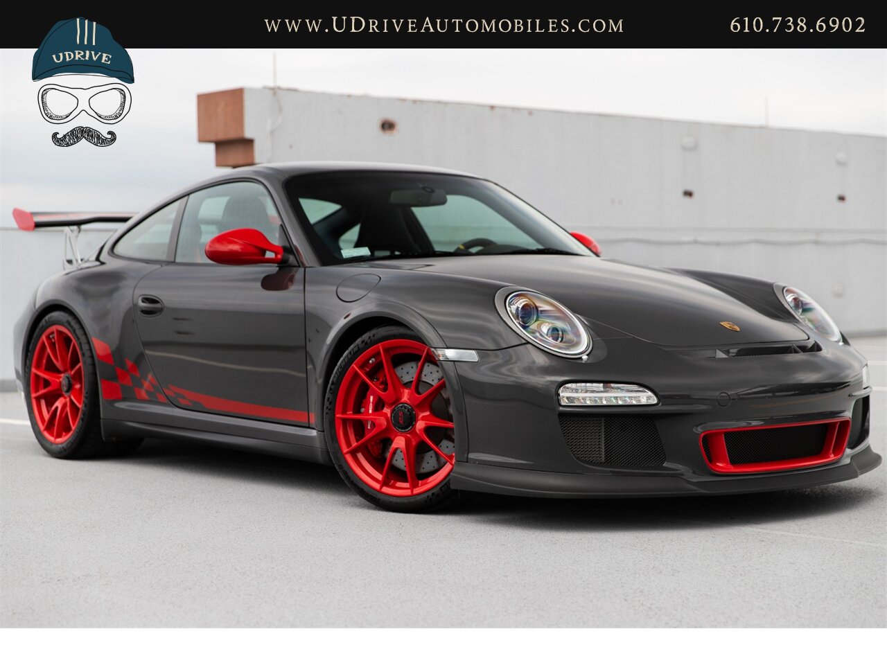 2010 Porsche 911 GT3 RS 1k Miles Dev Red Stitching Throughout  Front Axle Lift Sport Chrono 997.2 - Photo 5 - West Chester, PA 19382