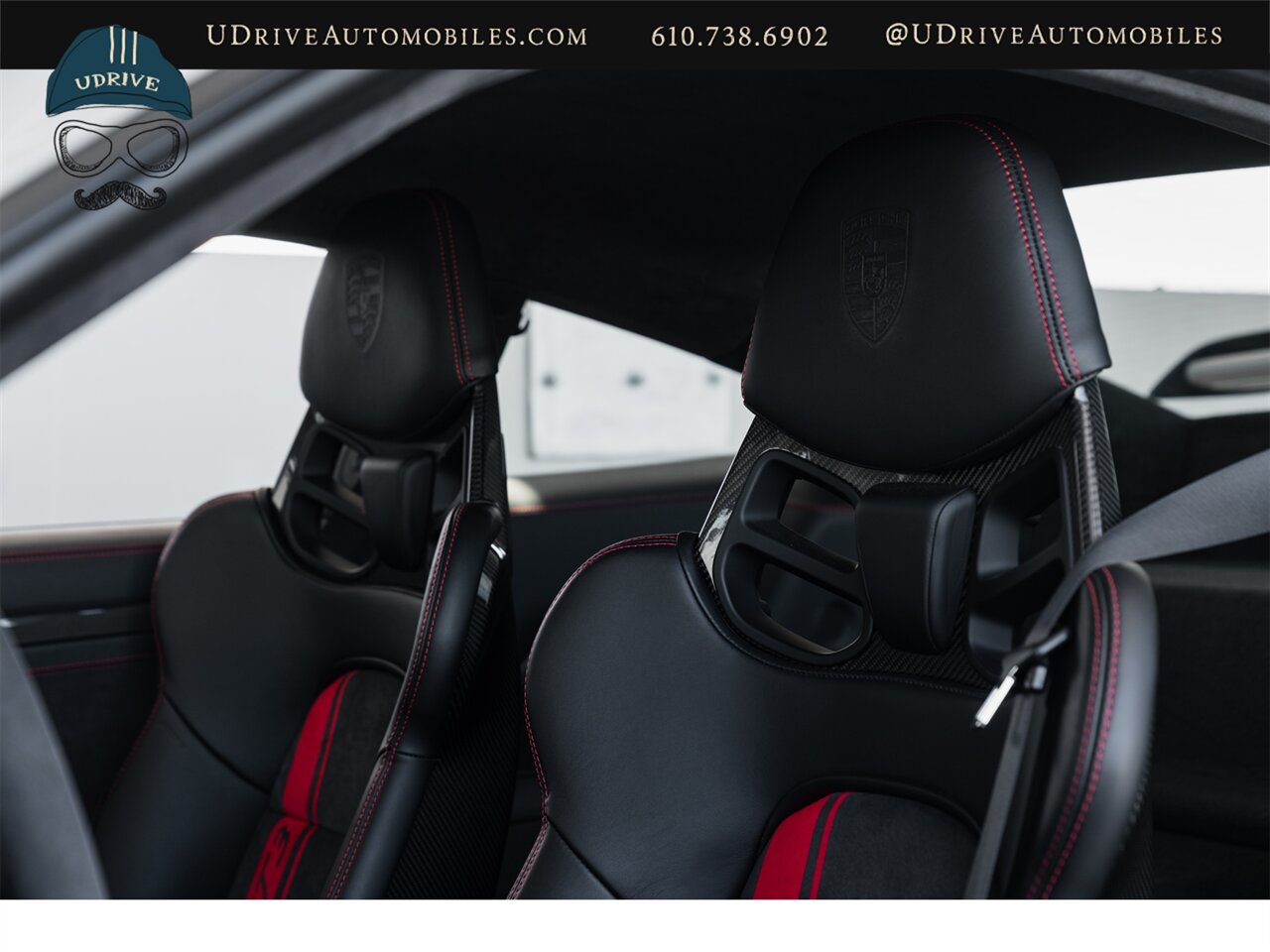 2018 Porsche 911 GT3  6 Speed Carbon Bucket Seats PCCB FAL Red Stitching Full Body PPF - Photo 34 - West Chester, PA 19382