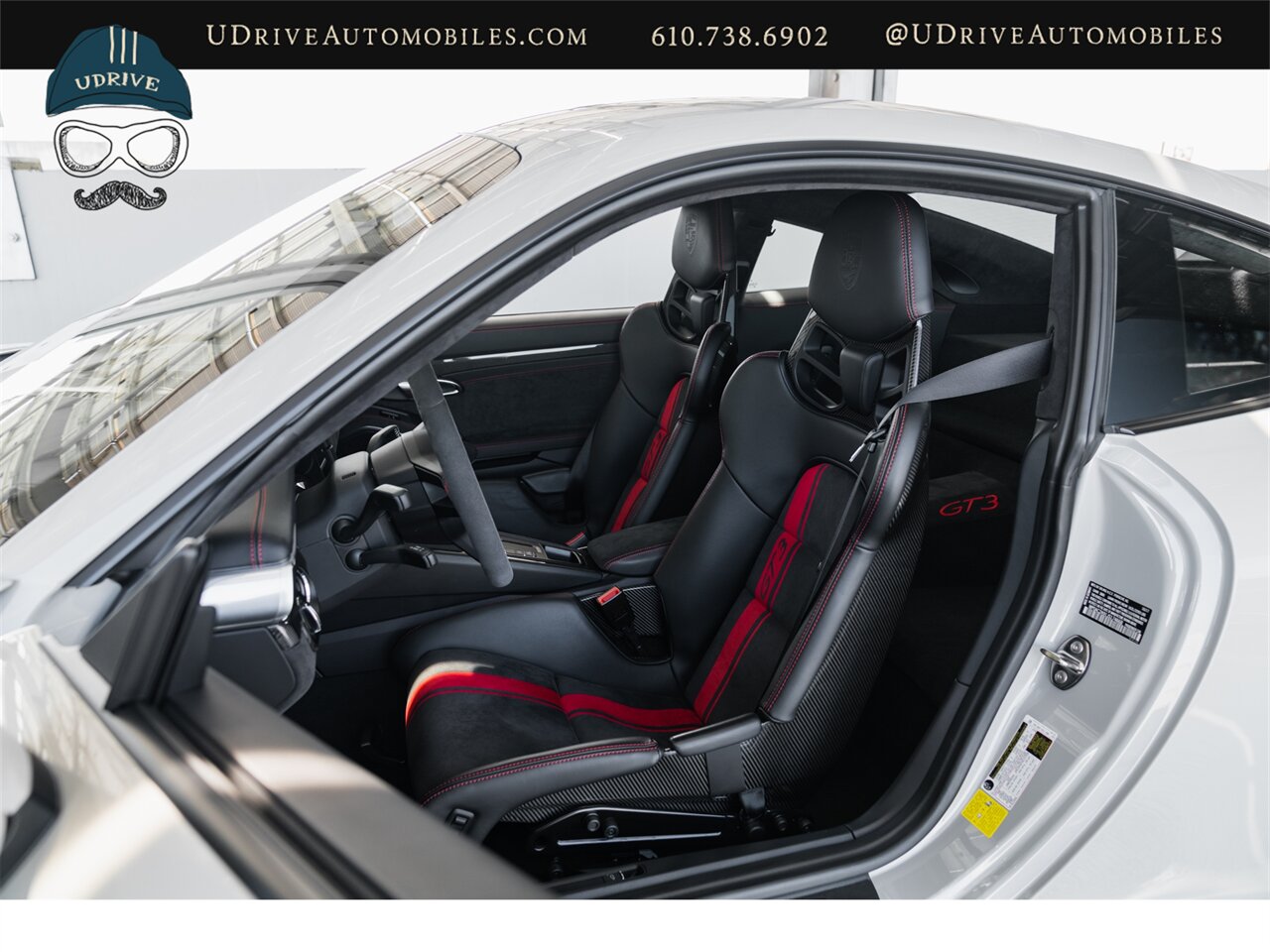 2018 Porsche 911 GT3  6 Speed Carbon Bucket Seats PCCB FAL Red Stitching Full Body PPF - Photo 33 - West Chester, PA 19382