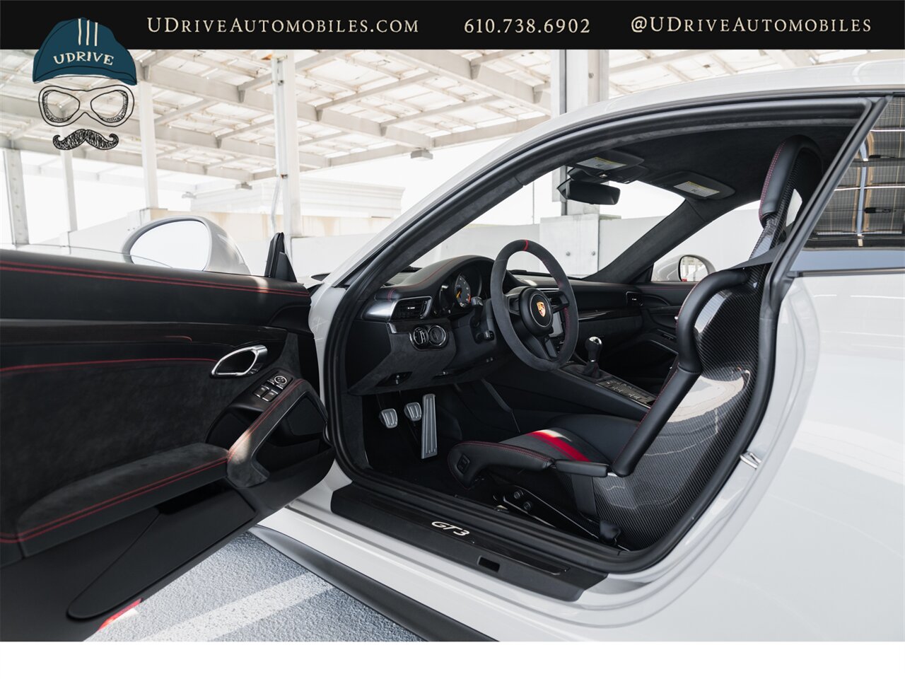 2018 Porsche 911 GT3  6 Speed Carbon Bucket Seats PCCB FAL Red Stitching Full Body PPF - Photo 32 - West Chester, PA 19382