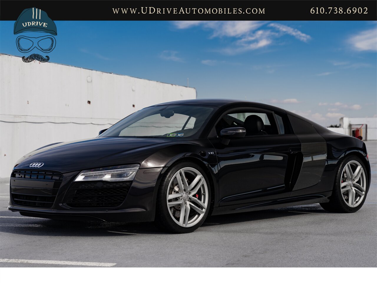 2014 Audi R8 5.2 Quattro  V10 RARE Panther Black 1 of 8 Produced Carbon Sigma Blades Service History - Photo 12 - West Chester, PA 19382