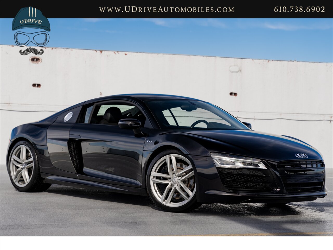 2014 Audi R8 5.2 Quattro  V10 RARE Panther Black 1 of 8 Produced Carbon Sigma Blades Service History - Photo 4 - West Chester, PA 19382