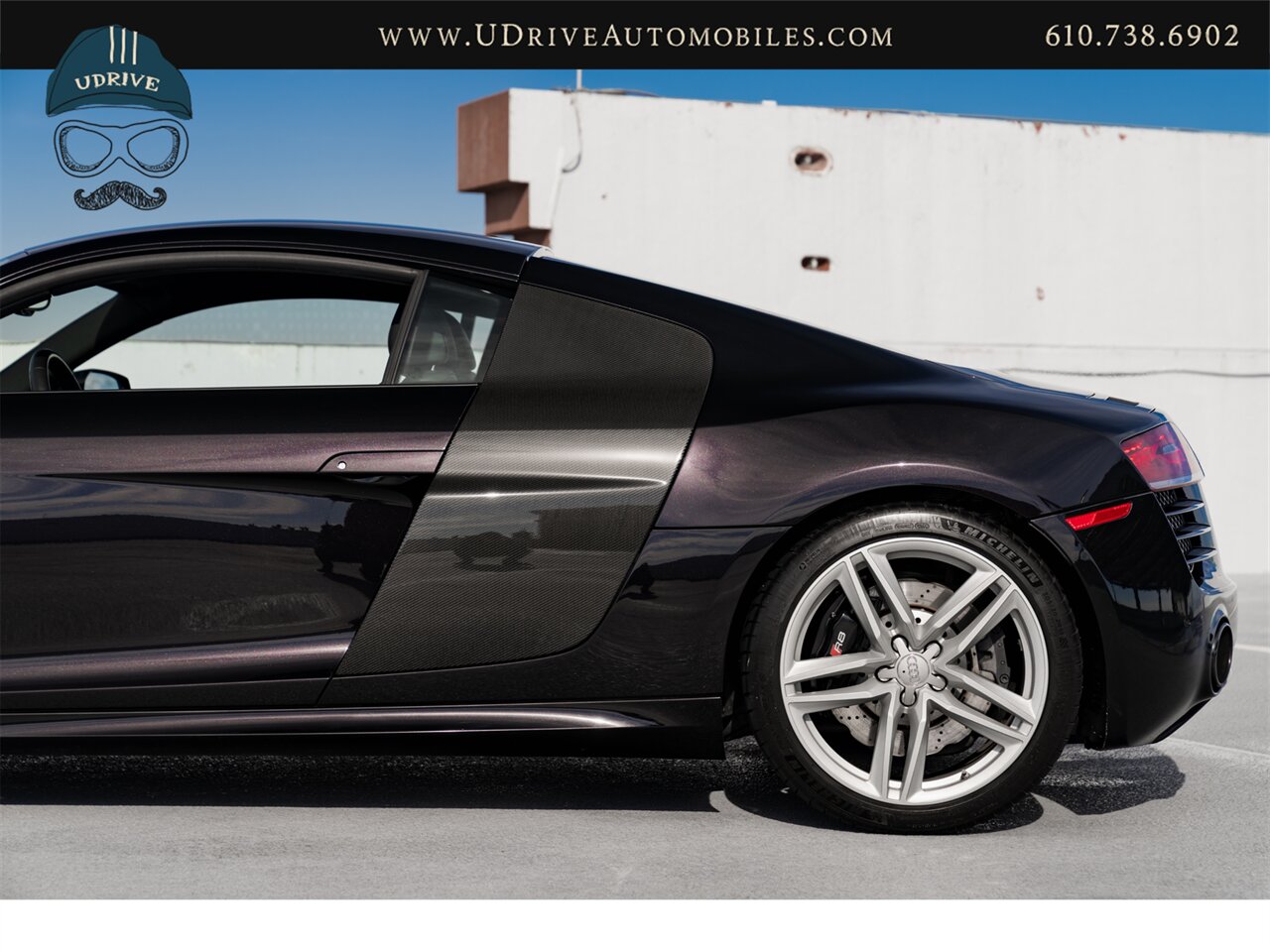 2014 Audi R8 5.2 Quattro  V10 RARE Panther Black 1 of 8 Produced Carbon Sigma Blades Service History - Photo 25 - West Chester, PA 19382