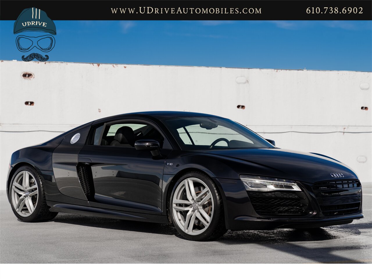 2014 Audi R8 5.2 Quattro  V10 RARE Panther Black 1 of 8 Produced Carbon Sigma Blades Service History - Photo 16 - West Chester, PA 19382