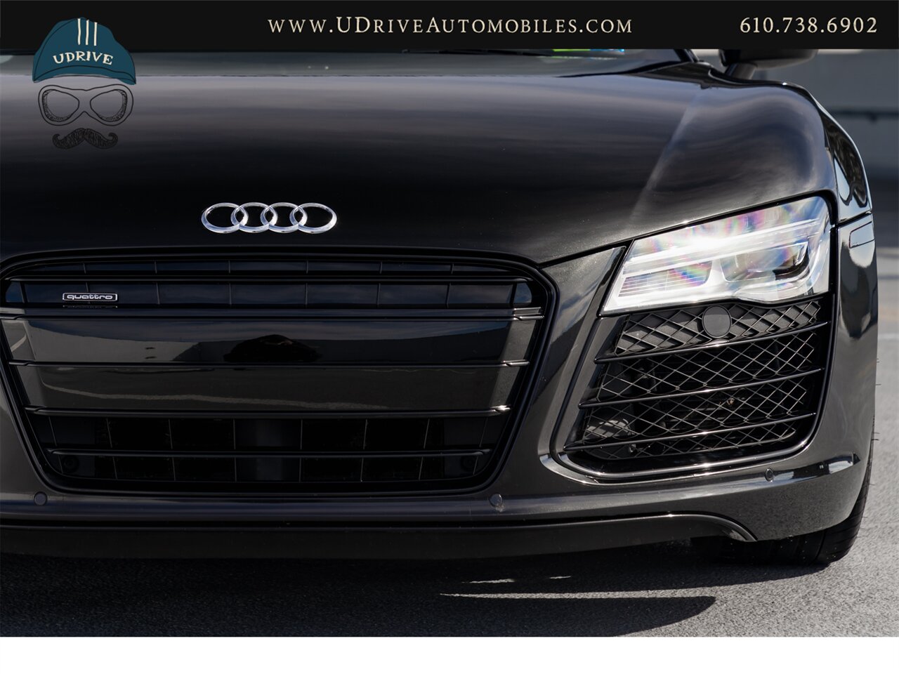 2014 Audi R8 5.2 Quattro  V10 RARE Panther Black 1 of 8 Produced Carbon Sigma Blades Service History - Photo 13 - West Chester, PA 19382