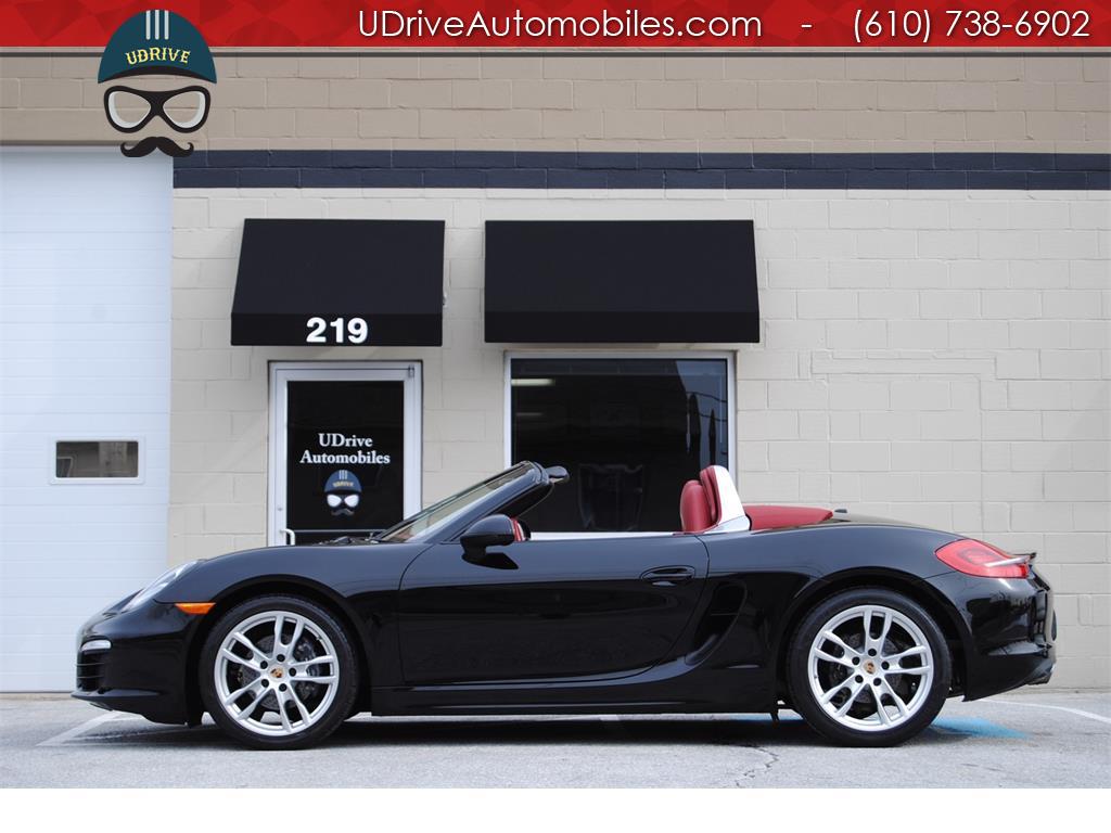 2013 Porsche Boxster Warranty 1 Owner 6 Speed Nav Full Lthr Red Top XM   - Photo 1 - West Chester, PA 19382