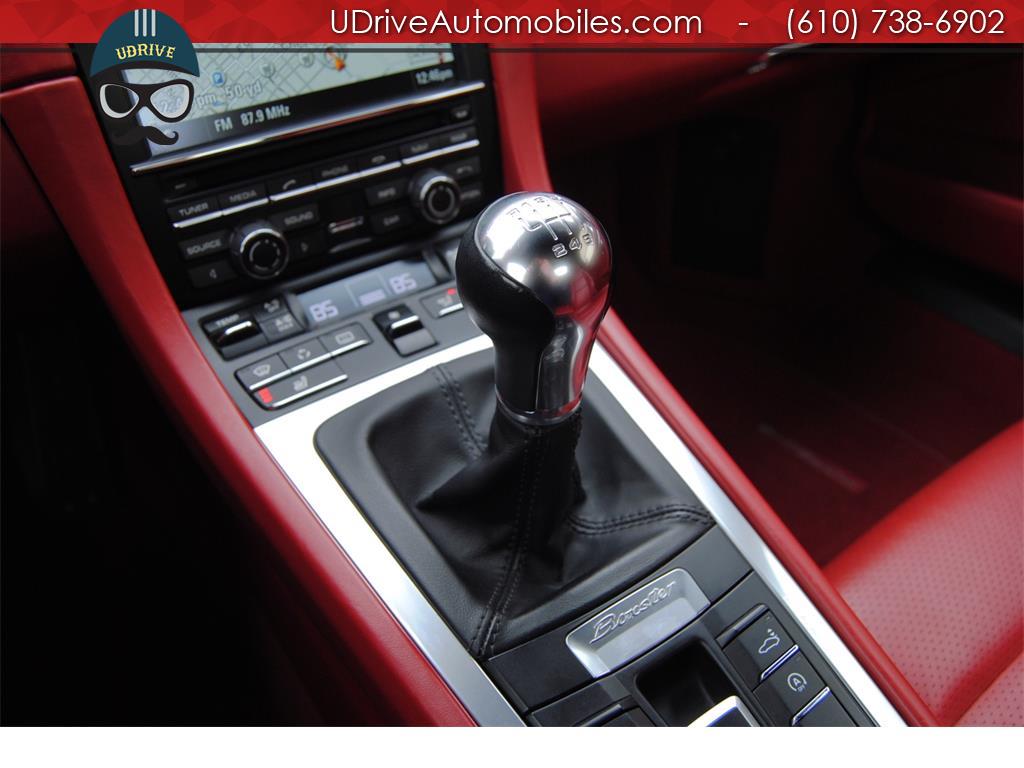 2013 Porsche Boxster Warranty 1 Owner 6 Speed Nav Full Lthr Red Top XM   - Photo 25 - West Chester, PA 19382