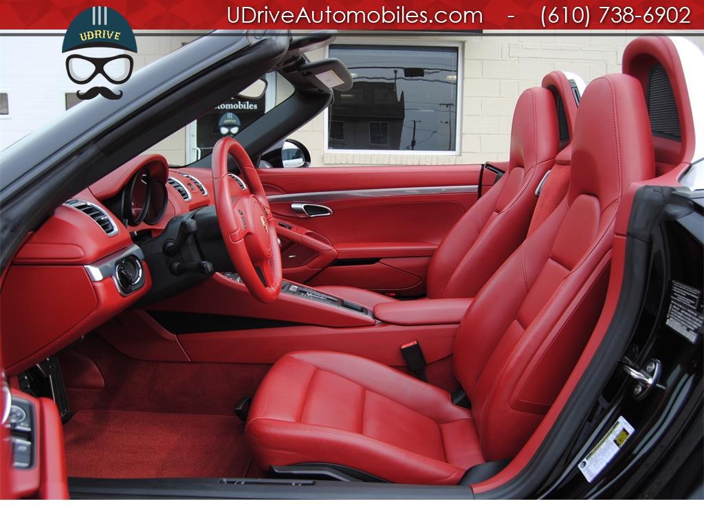 2013 Porsche Boxster Warranty 1 Owner 6 Speed Nav Full Lthr Red Top XM   - Photo 16 - West Chester, PA 19382