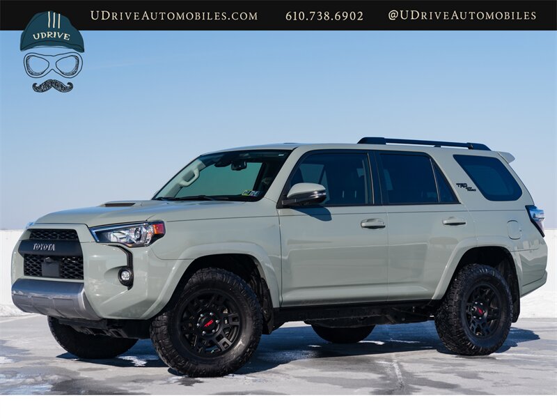 2023 Toyota 4Runner TRD Off-Road Premium  Lunar Rock Factory Warranty 1 Owner