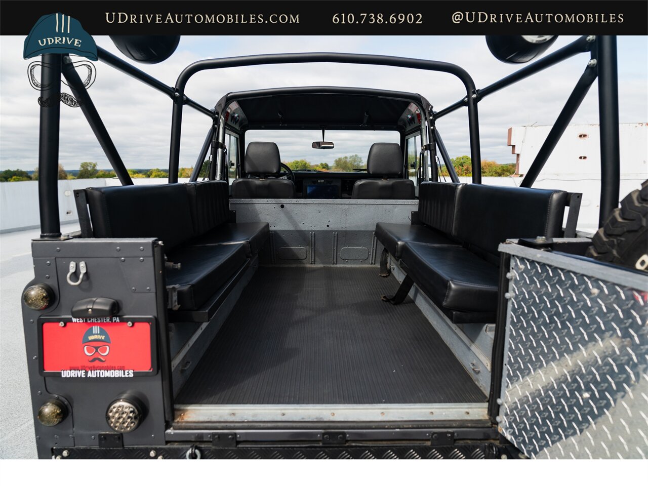 1986 Land Rover Defender Defender 110  Automatic Transmission 4.0L V8 Convertible Rear Jump Seats - Photo 29 - West Chester, PA 19382