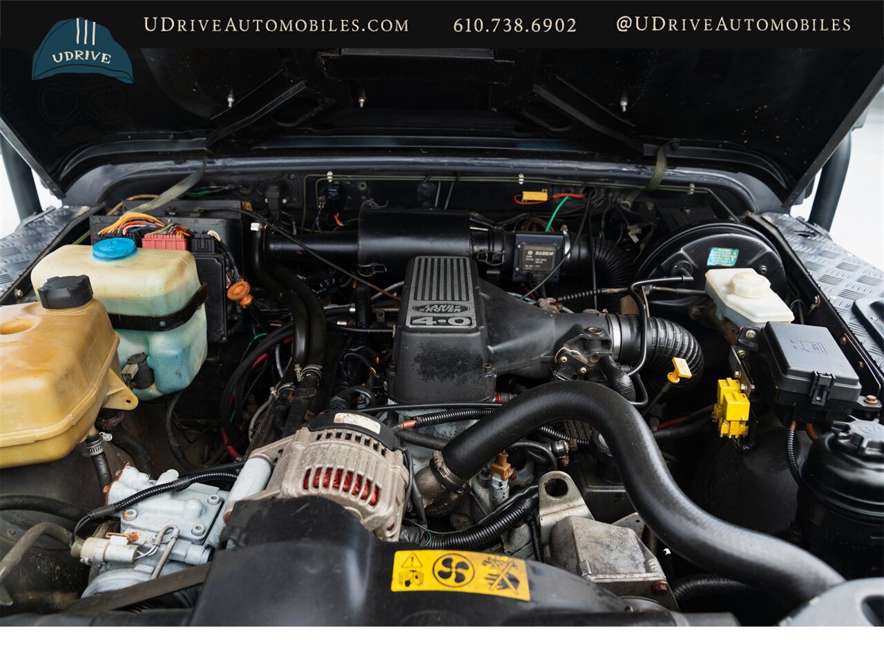 1986 Land Rover Defender Defender 110  Automatic Transmission 4.0L V8 Convertible Rear Jump Seats - Photo 59 - West Chester, PA 19382