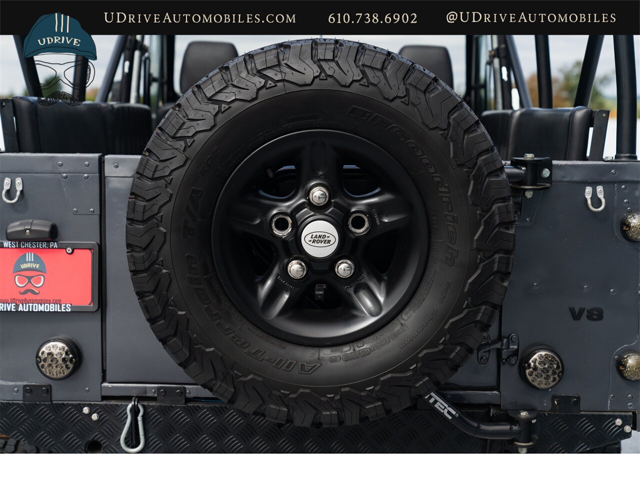 1986 Land Rover Defender Defender 110  Automatic Transmission 4.0L V8 Convertible Rear Jump Seats - Photo 28 - West Chester, PA 19382