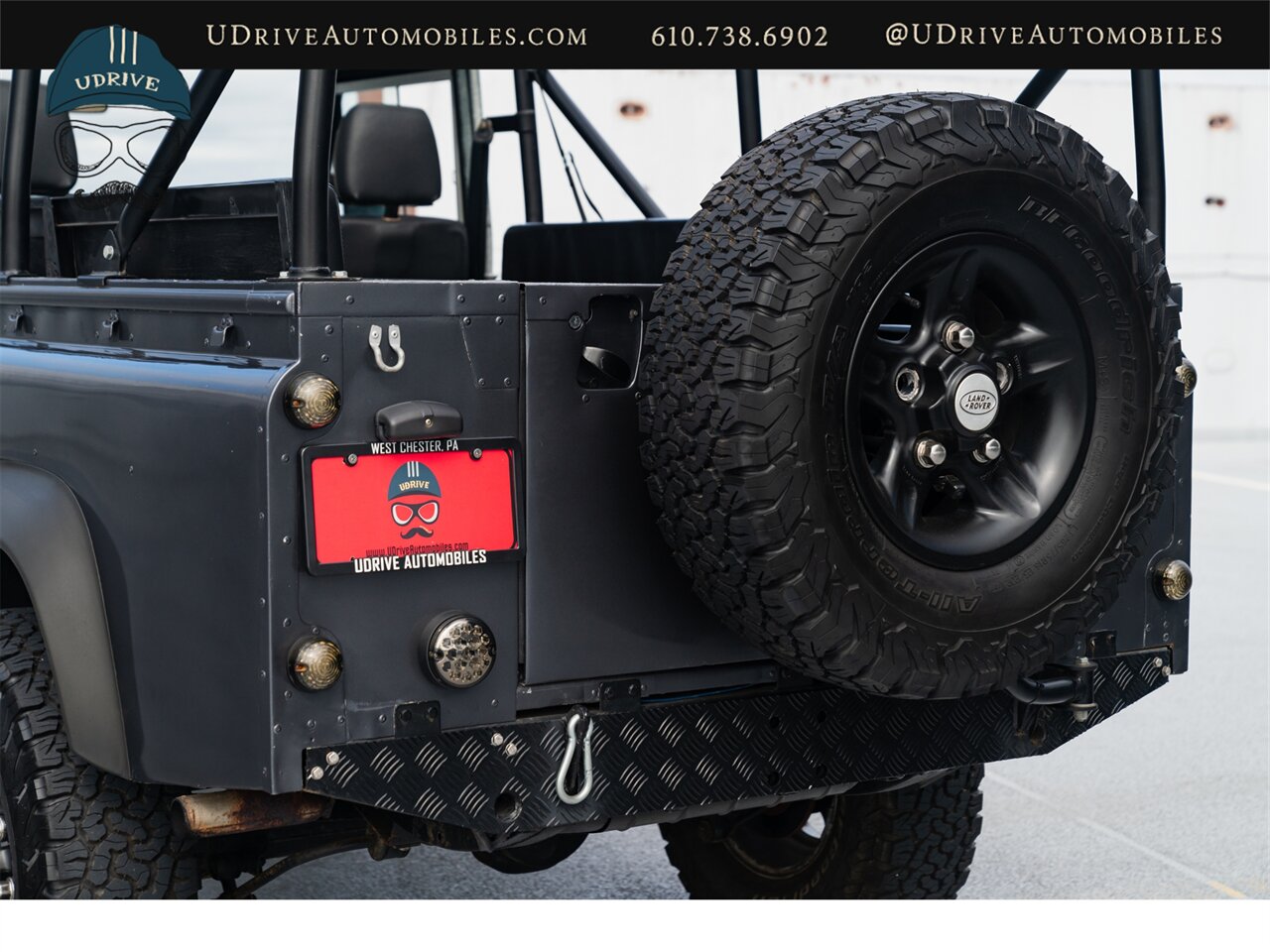 1986 Land Rover Defender Defender 110  Automatic Transmission 4.0L V8 Convertible Rear Jump Seats - Photo 34 - West Chester, PA 19382