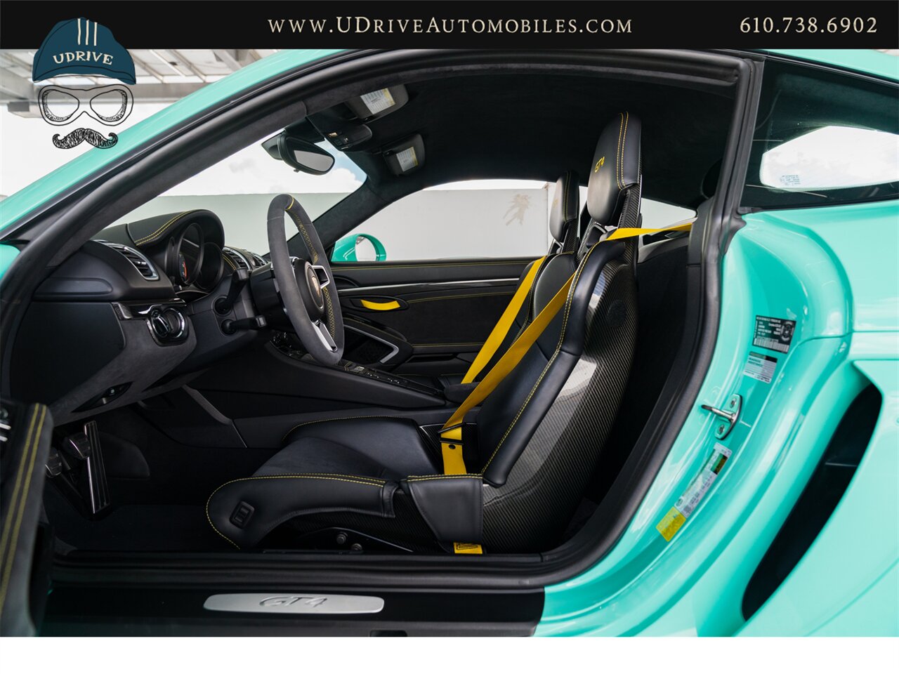 2016 Porsche Cayman GT4  PTS Mint Green 1 of 2 PCCB Bucket Seats PPF - Photo 29 - West Chester, PA 19382