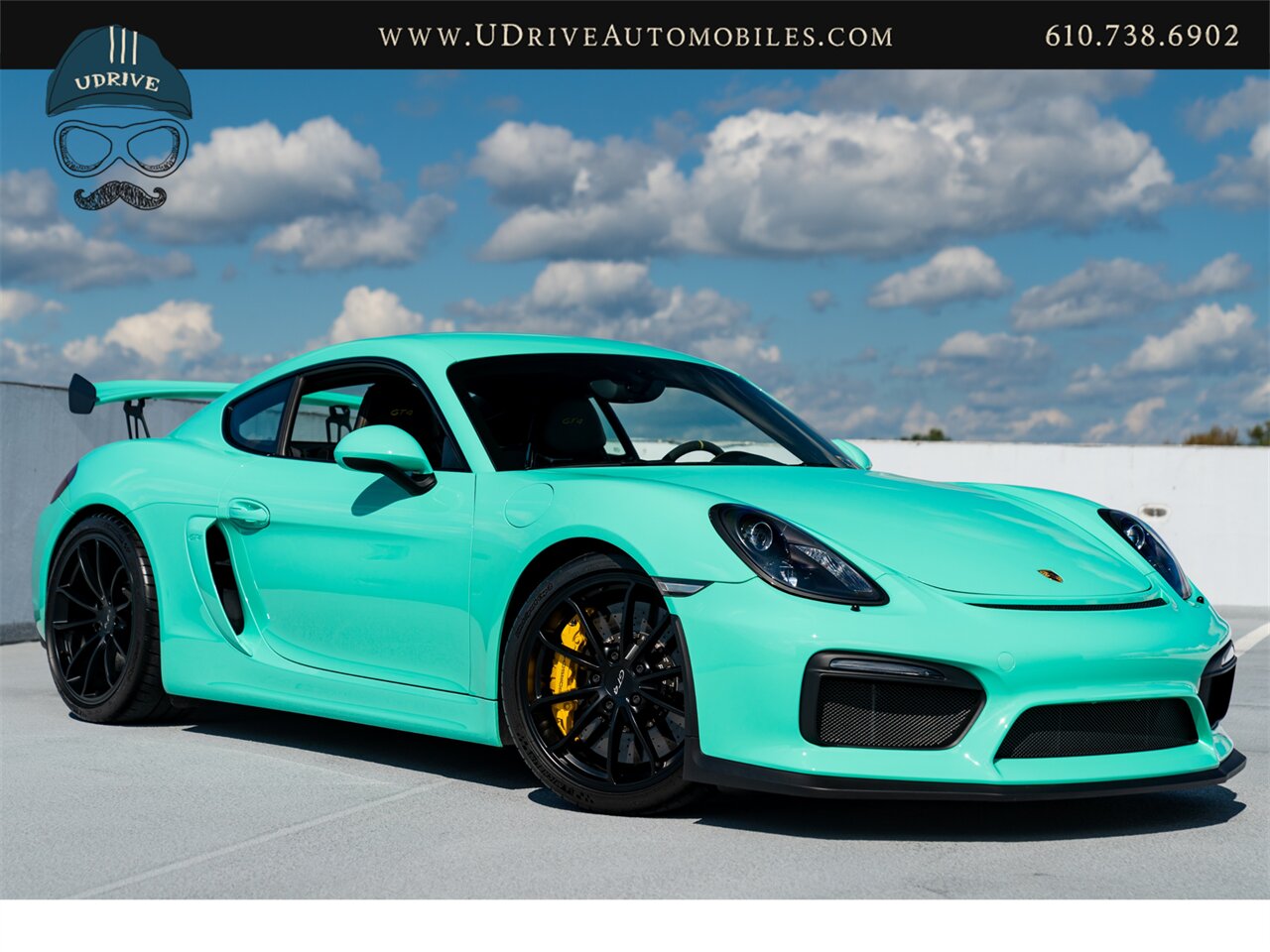 2016 Porsche Cayman GT4  PTS Mint Green 1 of 2 PCCB Bucket Seats PPF - Photo 4 - West Chester, PA 19382